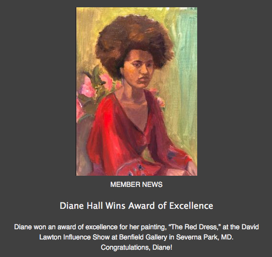Diane Hall Award of Excellence at Benfield Gallery